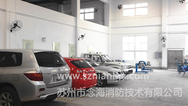 汽車發(fā)動機(jī)實驗室七氟丙烷滅火系統(tǒng)